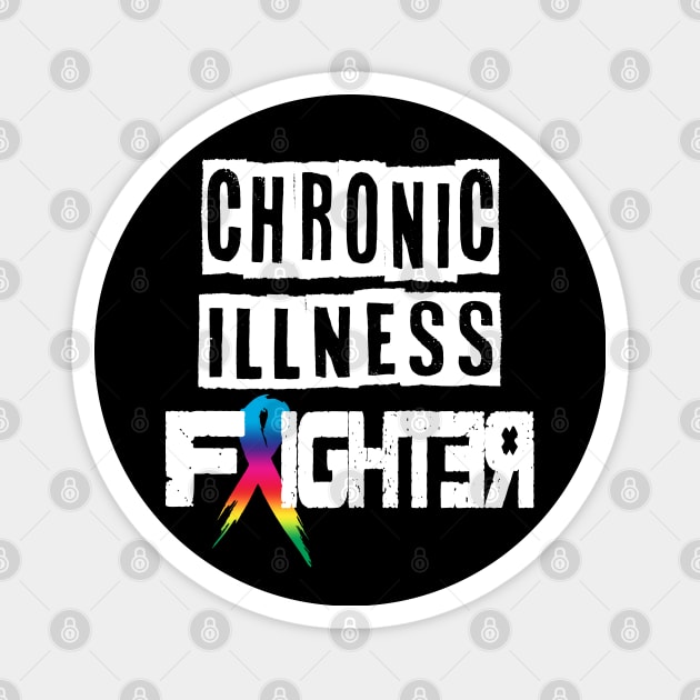 Chronic illness fighter! Magnet by spooniespecies